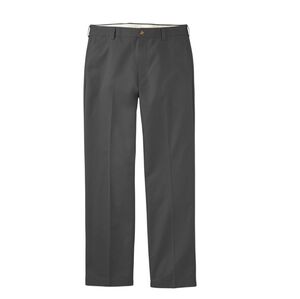 LL Bean Wrinkle Free Double L Chinos Natural Fit Hidden Comfort 37 x 28 Shale